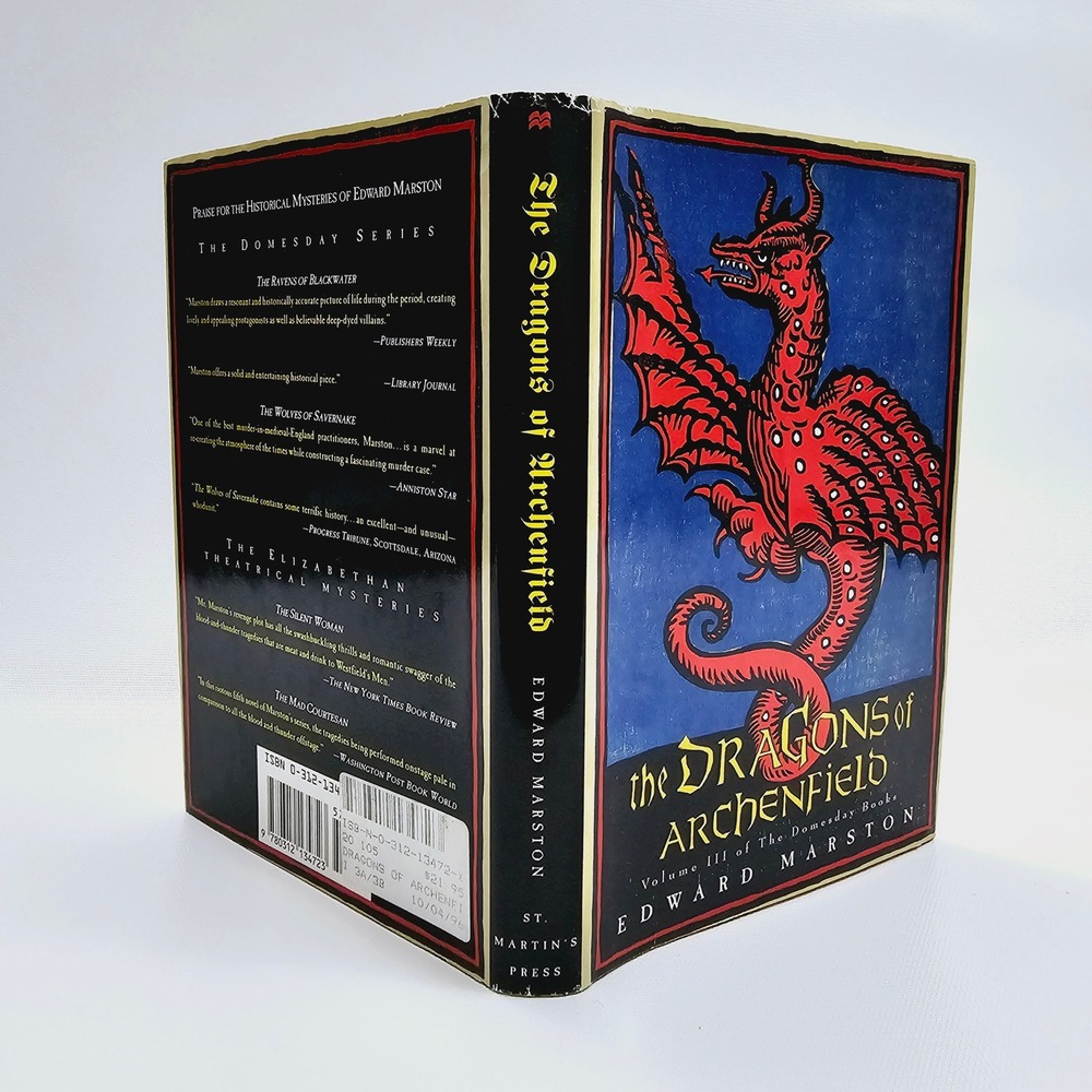 The Dragons of Archenfield Book By Edward Marston Hardcover St. Martin's‎ Press